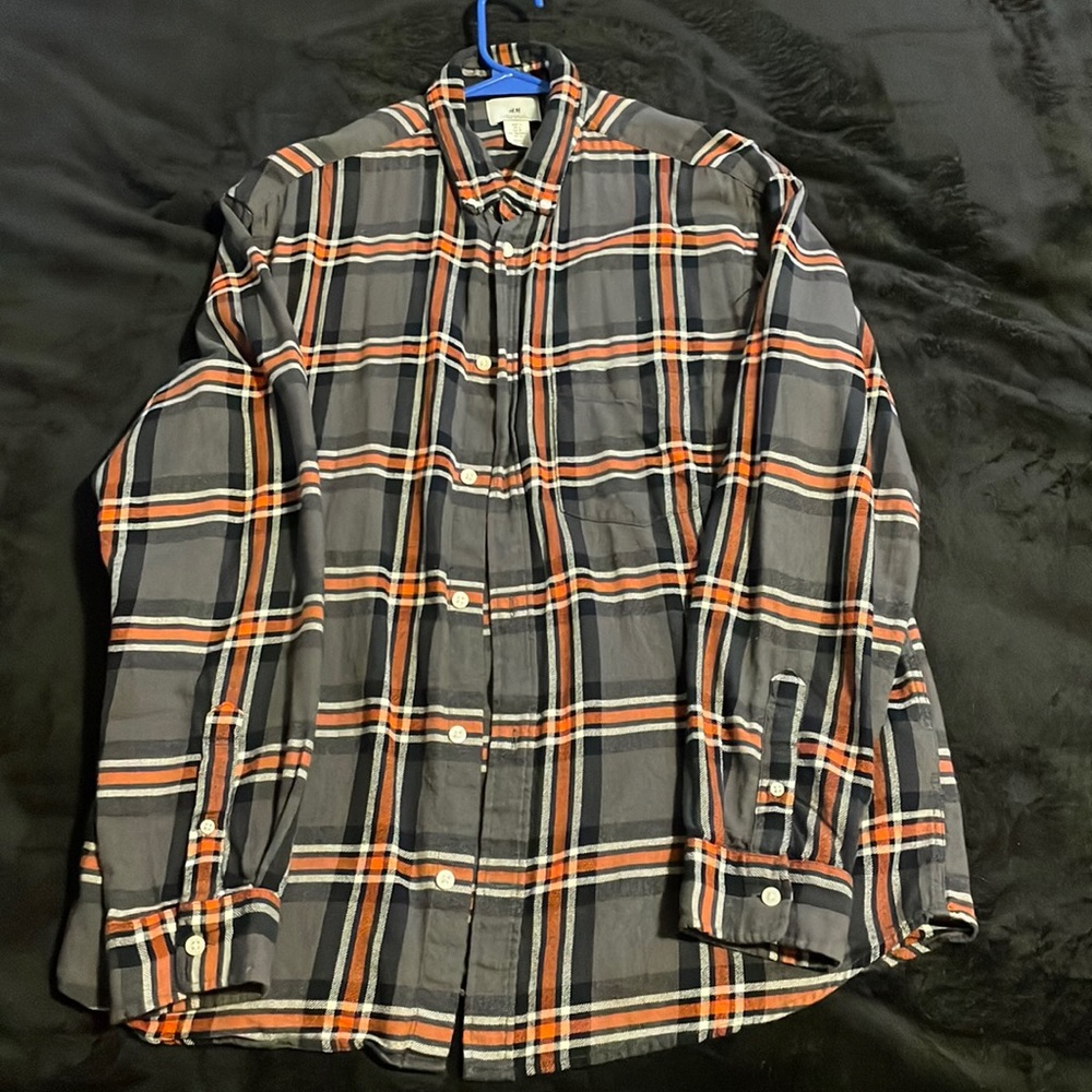 H&M, Size Large, Orange/Grey